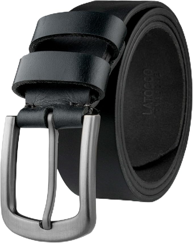 Latocco Inspire Series Black Leather Men’s Belt