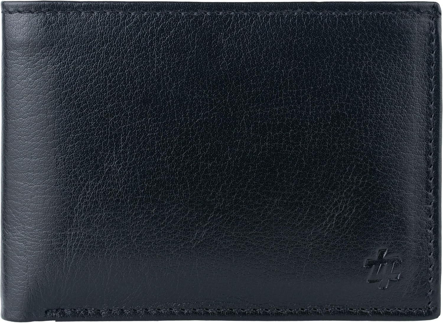 Latocco Aurum Series Charcoal Leather Wallet with RFID Protection