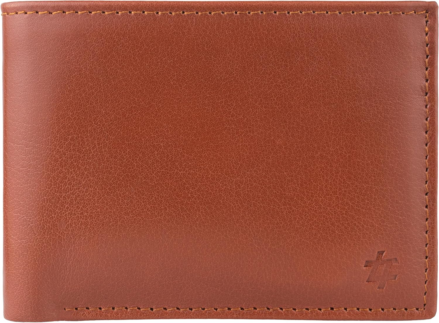 Latocco Inspire Series Brown Leather Wallet with RFID Protection
